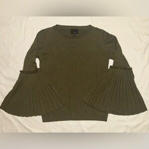 Lumiere Cottagecore Fairycore Dark Academia Sweater with Flared Bell Sleeves